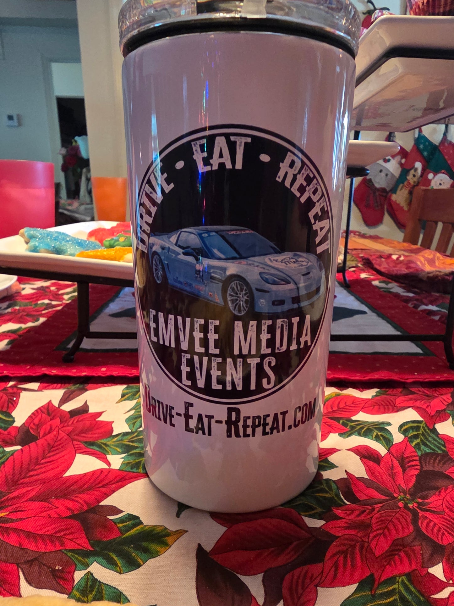 Drive. Eat. Repeat. 4 in 1 Tumbler!