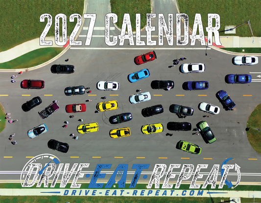 2027 Drive. Eat. Repeat. Calendar