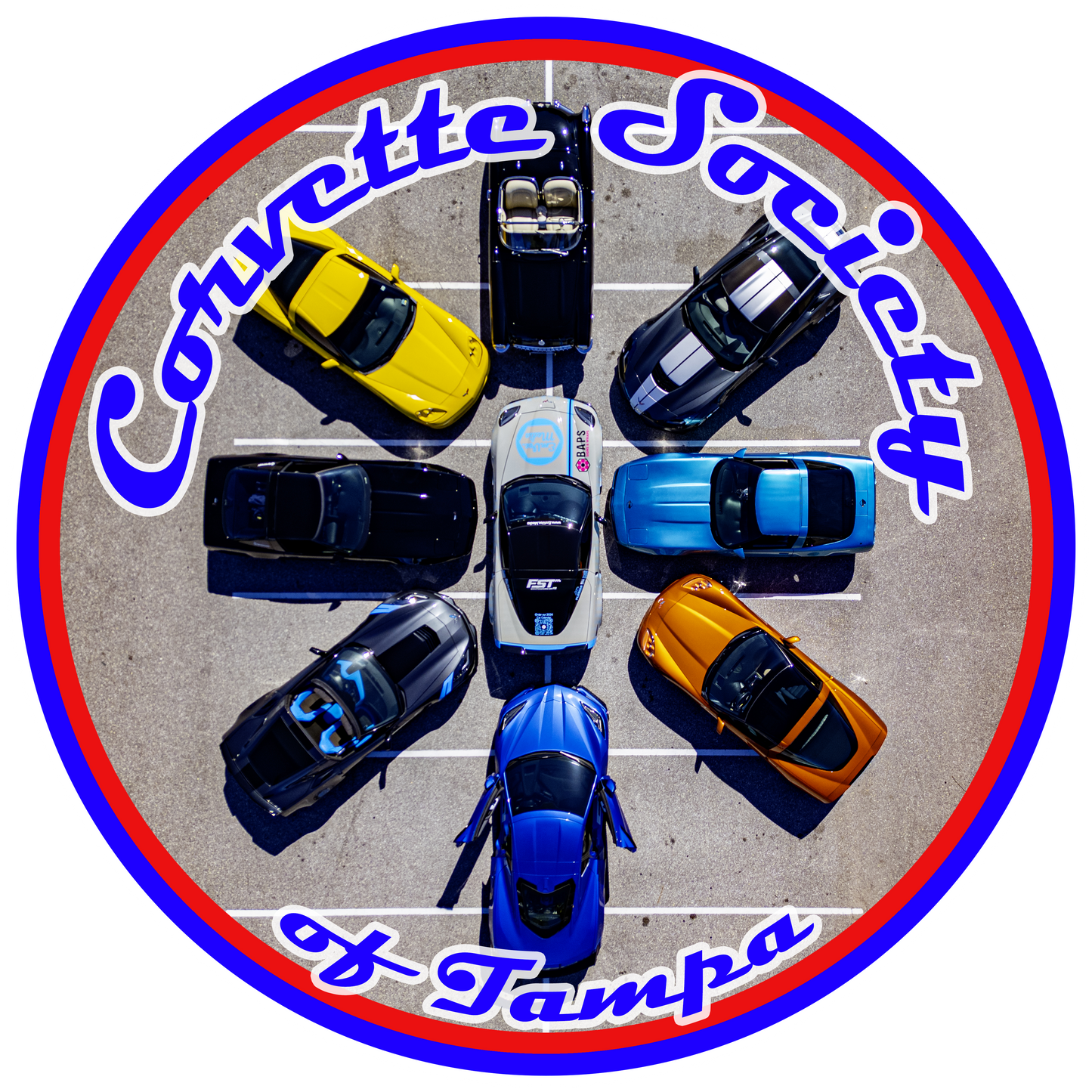Corvette Society of Tampa QR Stickers!