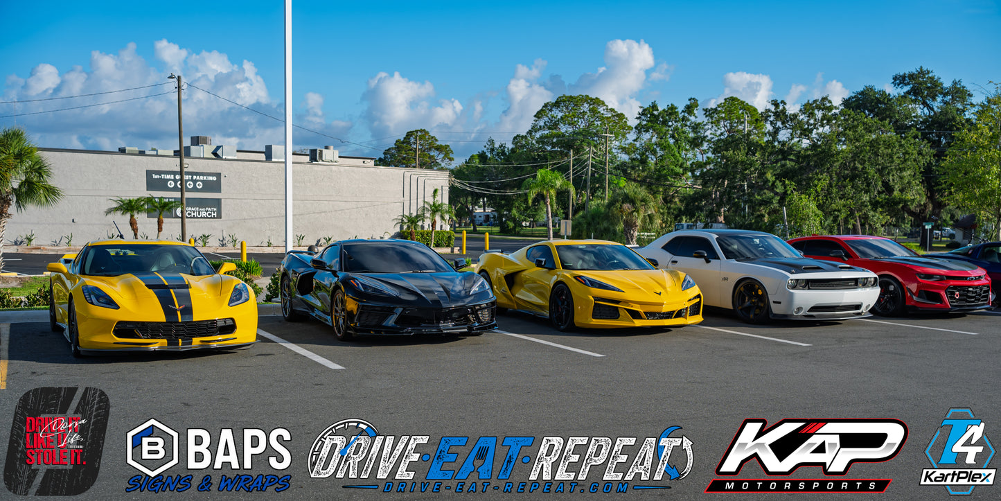 July 2026 Drive. Eat. Repeat. by EmVee Media Events!