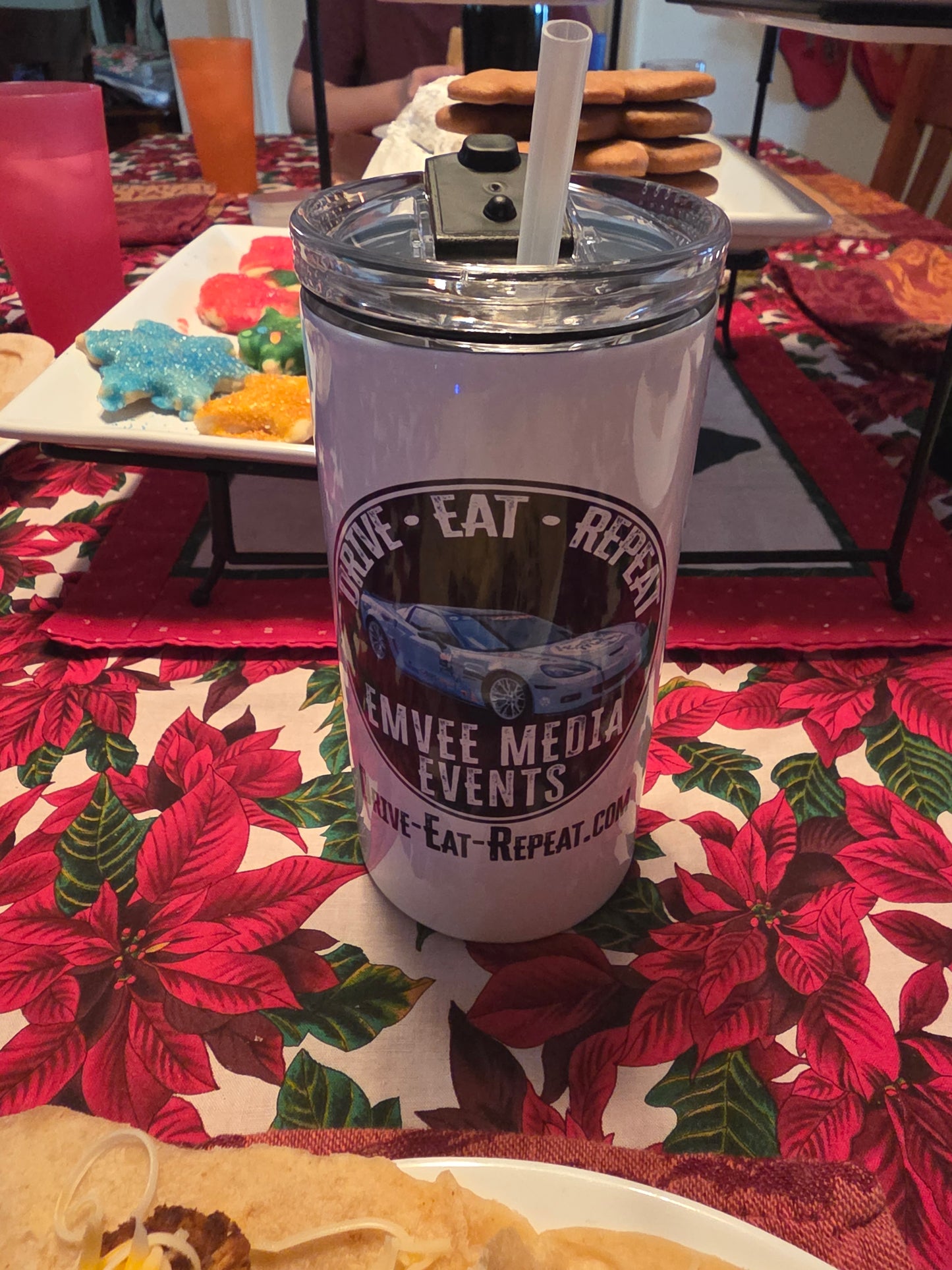 Drive. Eat. Repeat. 4 in 1 Tumbler!