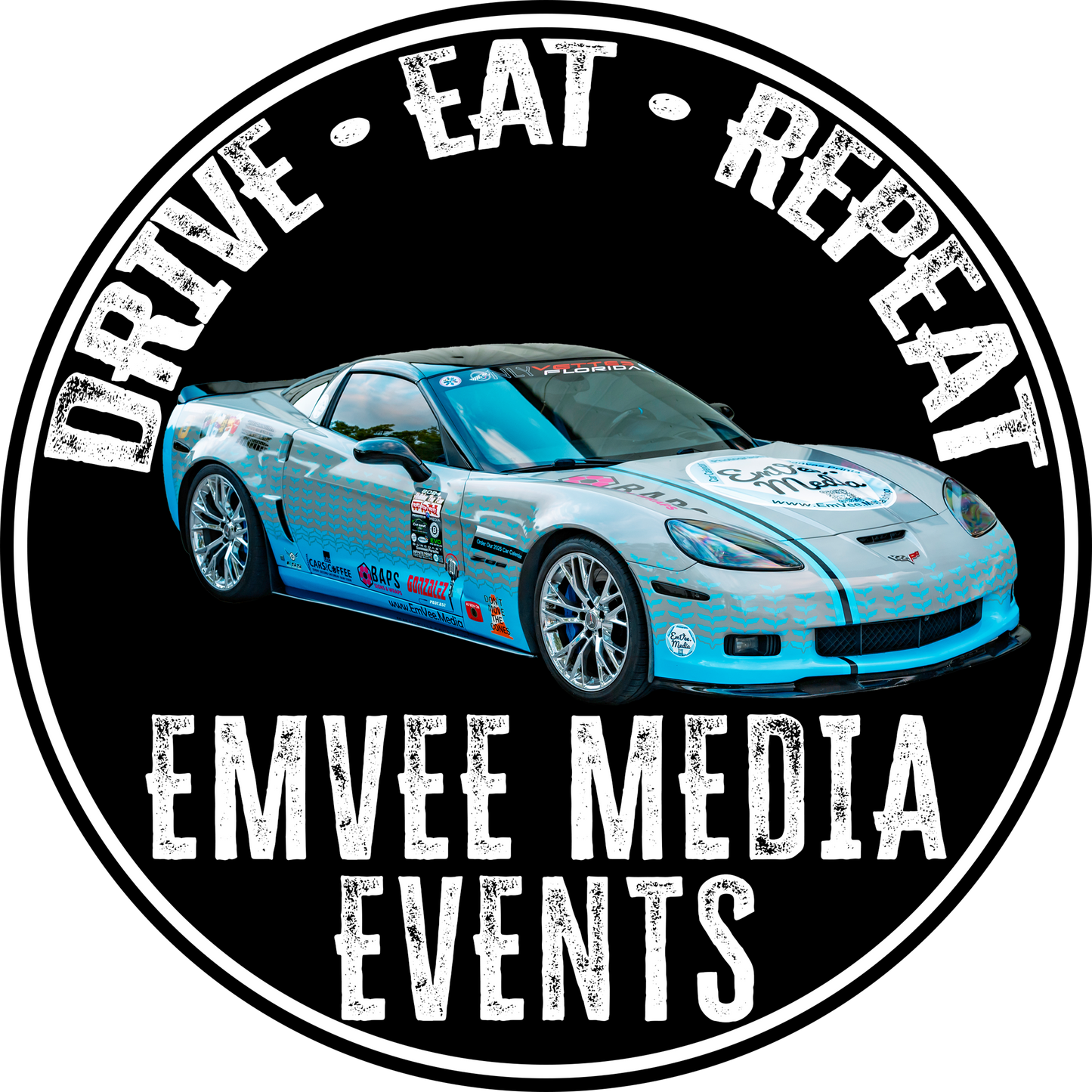 April 2026 Drive. Eat. Repeat. by EmVee Media Events!